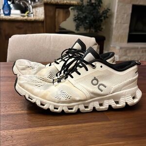 On Running White Athletic Shoes